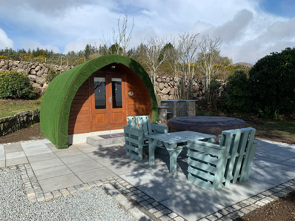 Donard 2 - Pod with optional hot tub